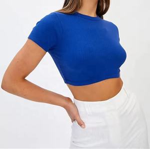 Top court pour femmes, léger et confortable, anti-rides, top court pour femmes avec les meilleurs produits disponibles en gros - Product Image 4