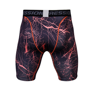 Shorts MMA personnalisés de haute qualité en Spandex/Polyester, séchage rapide et respirant, service OEM/ODM disponible, vêtements d'arts martiaux - Product Image 2