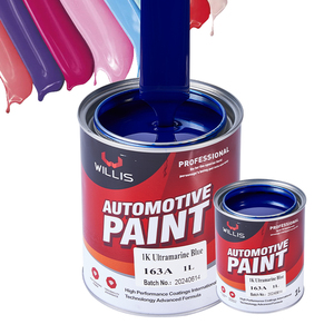 Vente chaude 1K bleu peinture de réparation automobile composant unique résine acrylique prix bas haute Performance apprêt diluant clair pulvérisation - Product Image 6