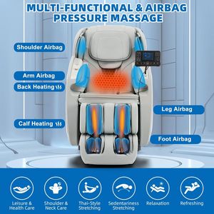 Fauteuil de massage intelligent haut de gamme SL Guide Rail, fauteuil électrique de bureau et de maison, multifonctionnel, massage pétrissant - Product Image 2