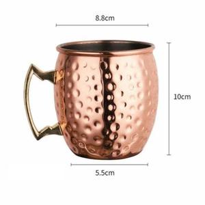 Hammered Copper <b>Mugs</b> for Premium Cocktail Experiences Pure Copper Wine Drinking <b>Mug</b> From India - Product Image 1