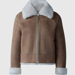 Abrigos de Piel de Oveja Estilo Shearling 2025, Abrigos de Invierno para Hombre, Transpirables, Casuales, de Piel de Oveja, Unisex - Product Image 1