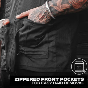 เสื้อกั๊กช่างตัดผมคุณภาพสูงราคาโรงงาน ทนทาน ผลิตจากผ้าโพลีเอสเตอร์ 100% สวมใส่สบาย - Product Image 4