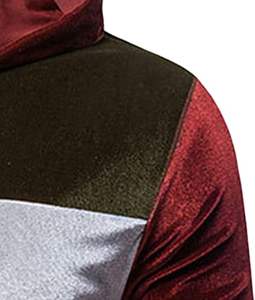 Liso teñido de peso pesado Comprar Sudadera con capucha de terciopelo Hombres y mujeres Sudadera con capucha Transpirable Color sólido Servicios OEM para la temporada de invierno - Product Image 4