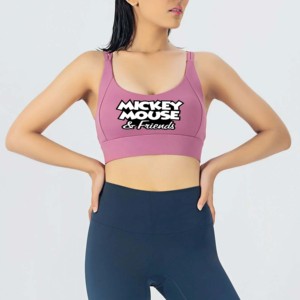 ชุดบรา2ชิ้นระบายอากาศได้ดีสำหรับผู้หญิงขนาดใหญ่พิเศษชุดบราเล่นกีฬาออกกำลังกายเล่นฟิตเนสโยคะผ้าสแปนเด็กซ์/ ไนลอนด้านหน้าแห้งเร็ว - Product Image 5