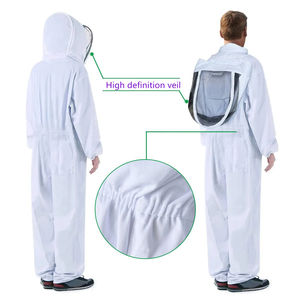 Ropa de Apicultura 100% Algodón, Overol de Cuerpo Completo, Seguro, Transpirable, Fácil de Usar, Ropa de Trabajo Protectora con Personalización OEM - Product Image 6