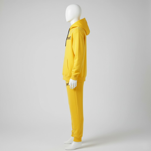 Survêtement de sport imprimé 100% coton, vente en gros, survêtements personnalisés pour hommes et femmes, sweat-shirt surdimensionné, pantalon de jogging en molleton - Product Image 3