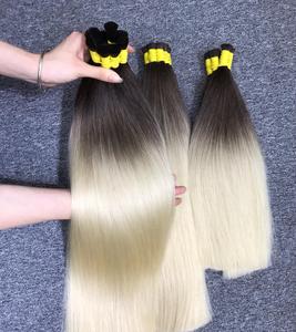Para Ombre Remy Grade Extensiones de cabello humano a granel Calidad 100% Cabello humano virgen Cabello a granel sedoso a precios al por mayor Calidad VIP - Product Image 4