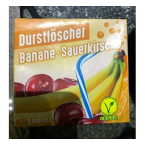 Alta calidad Durstloscher Banana Sour Cherry 500ml caja de jugo bebida para cafés supermercados exportación minorista - Product Image 2