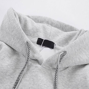 2025 estilo básico algodón mezclado diseño personalizado sudaderas con capucha para hombres precio al por mayor bordado impreso sudaderas con capucha Streetwear sudaderas con capucha - Product Image 3
