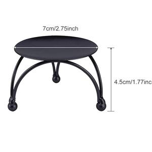 Support de chandelier en métal fait à la main à la mode piédestal support de plaque de fer artisanal pour noël mariage Spa tables à dîner et cadeaux - Product Image 2