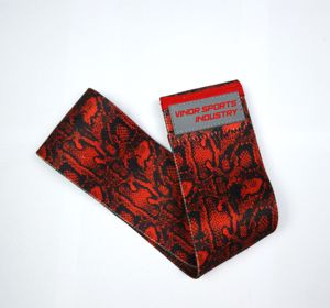 Bandas de resistencia de cadera de Yoga de algodón de primera calidad tela elástica ajustable para equipo de entrenamiento de fuerza de velocidad - Product Image 4