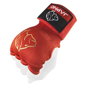 Gel Boxing Gloves Sparring Combat Half Finger Hand Wrap Bandage MMA Muay Thai Hand Protection Cloth