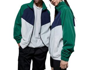 เสื้อแจ็คเก็ตกันลมแบบมีฮู้ด ไนลอน คุณภาพสูง สไตล์ลำลอง สำหรับผู้ใหญ่ น้ำหนักเบา กันลม ไซส์ใหญ่พิเศษ ผ้าโพลีเอสเตอร์ สำหรับผู้ชาย - Product Image 1