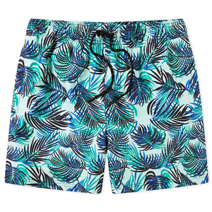 Short de fitness décontracté à motif de cocotier écologique pour hommes Short de bain solide pour la gym et le sport Short de bain et short de plage - Product Image 4