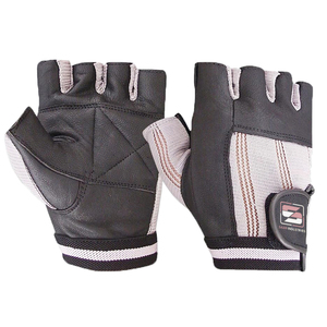 <b>Men</b> Women Fitness Workout Heavy Weightlifting Hans Safety Leather Weightlifting Gloves Customized Gym Gloves - Product Image 4