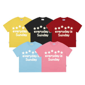 Camiseta Unisex de Algodón para Mujer, Camiseta 100% de Algodón, Talla Grande OEM, ODM, Longitud Corta, Estampado Bordado Personalizado Hecho en Vietnam - Product Image 6