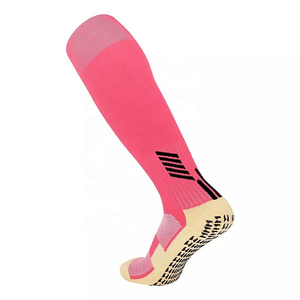 Sustainable Colorful Anti slip Football <b>Grip</b> <b>Socks</b> Durable Cotton Material Latex Pads Football <b>Grip</b> <b>Socks</b> OEM Customization - Product Image 1