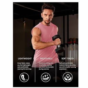 Débardeur imprimé d'été pour hommes de style vintage Singlet respirant avec manches coupées Streetwear en tissu doux - Product Image 3