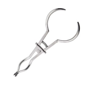 Forceps d'isolement dentaire en caoutchouc, acier inoxydable, manuel, réutilisable, stérilisation à haute température, poignée ergonomique, endodontique - Product Image 6