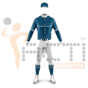 Uniforme de béisbol de tamaño adulto más vendido, gran oferta, nuevo diseño, uniforme de béisbol, uniformes por sublimación - Product Image 3