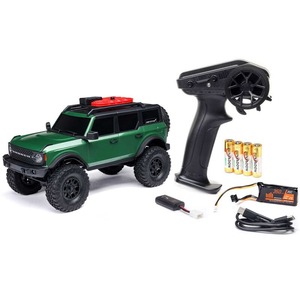Coche Teledirigido Todoterreno 4WD <span class=keywords><strong>Ford</strong></span> <span class=keywords><strong>Bronco</strong></span> SCX24 a Escala 1/24, RTR, con Chasis de Acero en Forma de C, Motor de Alto Torque 050, Amortiguadores Coil-Over de 50m de Alcance y Luces LED - Product Image 4