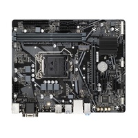 Carte mère d'ordinateur GIGABYTE H410M S2 V2 de qualité supérieure, prise en charge du processeur de 10e génération LGA1200, 64 Go SATA DDR4, Intel H410 double canal pour ordinateur de bureau