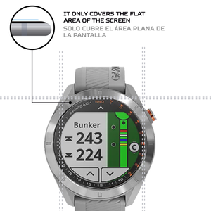 ANTISHOCK ฟิล์มกันรอยหน้าจอการ์มิน แอพเพิร์ช ซี 40 ฝาครอบป้องกันระดับพรีเมียมสำหรับยูนิต GPS สำหรับเล่นกอล์ฟของคุณ - Product Image 4