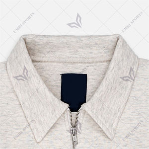 เสื้อสปอร์ตแขนยาวคอตั้งซิป ¼ คุณภาพสูง เนื้อผ้านุ่ม สวมใส่สบาย แห้งเร็ว เหมาะสำหรับใส่ลำลองทุกวัน ทั้งผู้ชายและผู้หญิง - Product Image 2