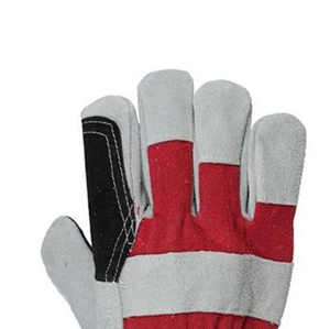 ถุงมือทำงานหนังป้องกันการบาดสไตล์ใหม่ป้องกันการลื่น - Product Image 5