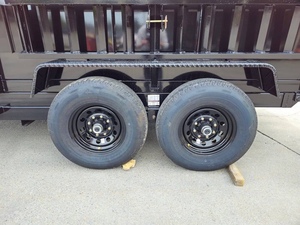 Remolque Volquete Hidráulico 7x14 con Componentes de Transmisión, Laterales de 4 pies (2), Ejes de 7K, 14k GVWR, Multifuncional, 1 Año de Garantía - Product Image 3