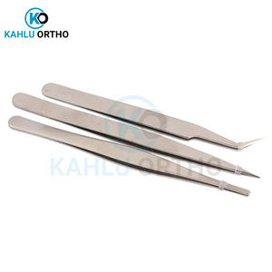 KAHLU ORTHOPEDIC-Pinzas dentales de acero inoxidable, herramientas de reparación antiestáticas, juego de pinzas duraderas - Product Image 3