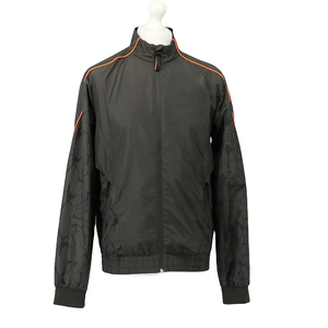 แจ็คเก็ตโค้ชผ้าแคนวาสสตรีทแวร์สีสันสดใสแบบใหม่สำหรับผู้ชาย ขายดี สไตล์เลตเตอร์แมน กันน้ำ ระบายอากาศด้านหน้า - Product Image 1