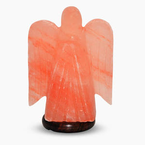 Lampe d'ange en sel naturel Fabricant pakistanais rose - Product Image 4