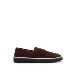 รองเท้าโลฟเฟอร์แบบสวม Sail Suede พร้อมซับในขนนุ่ม พื้นยาง ให้ความสบาย - Product Image 1