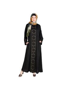 Classique Boutonné Dubaï Abaya Style Ouvert Moderne Causal Turquie Style Abaya avant Ouvert Abaya Musulman Modeste Robe Vente Chaude - Product Image 2