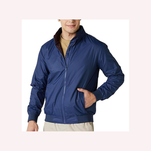 แจ็กเก็ตผ้าฝ้ายโพลีเอสเตอร์สำหรับผู้ชายเสื้อแจ็กเก็ตผ้าฝ้ายโพลีเอสเตอร์ให้ความอบอุ่นกลางแจ้งน้ำหนักเบามีสไตล์ - Product Image 1