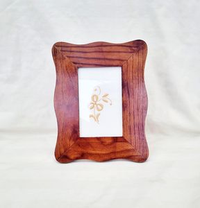 Marco de fotos minimalista de madera para decoración limpia, exhibición en pared o escritorio, estilo moderno y sencillo, regalo para boda, aniversario, cumpleaños. - Product Image 6