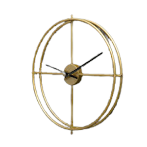 Customised Logo Gold Hexagonal Home Decorative <b>Clock</b> Iron Metal Quartz Movement Silent <b>Sleep</b> for Living Room or Wall Gift - Product Image 3
