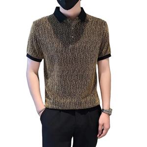 Polos de talla grande con solapa de diamante para hombre, ropa de calle a la moda, camiseta de club nocturno Social, camisetas informales de negocios, ropa para hombre - Product Image 3