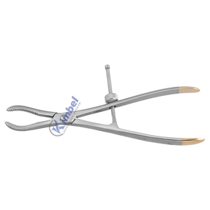 Pinzas ortopédicas KIMBEL para sala de cirugía ortopédica de 5 1/2 pulgadas, abrazadera de sujeción de hueso de acero inoxidable Manual con bloqueo de velocidad certificado CE - Product Image 2
