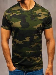 เสื้อยืดผู้ชาย Woodland Camo #11เสื้อคอกลมแขนสั้นผ้าคอตตอน100% มีตัวอักษร - Product Image 4