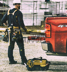 Delantal de Trabajo FR de Cuero, Construcción Duradera, Bordes Reforzados, Cinturón Ajustable, Múltiples Bolsillos, Color Personalizado, Logotipo Personalizado - Product Image 2