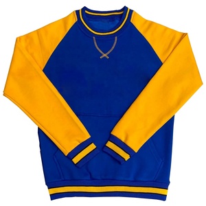 Sudadera con capucha de cuello térmico de estilo universitario, tejido polar de poliéster de algodón de alta calidad, Jersey de invierno bordado lavado - Product Image 1