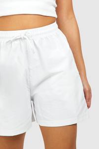 Shorts de plage décontractés pour femmes avec logo personnalisé OEM, poches, coupe régulière, confortables, respirants, séchage rapide, taille élastique - Product Image 5
