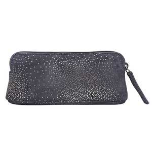 Qualité de luxe fabriquée à la main avec la trousse de toilette en cuir véritable ornée d'or jaune chic et tendance Top Indian Supplier - Product Image 2