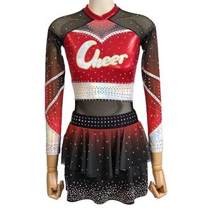 Uniforme de Animadoras Personalizado para Adultos, Estilo Nuevo, Ropa Deportiva, 100% Poliéster, Impresión Digital - Product Image 3