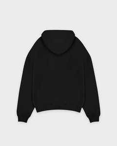 <b>Men's</b> <b>Oversized</b> Drop Shoulder 100% Cotton <b>Hoodies</b> 500GSM Thick Winter <b>Blanket</b> Zip-up Style Plain Dyed Crop Boxy Streetwear - Product Image 5