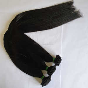 EXTENSIONES DE CABELLO NATURAL INDONESIO AL POR MAYOR 100 CABELLO HUMANO REMY CUTÍCULA ALINEADO PAQUETES DE CABELLO RECTO - Product Image 3