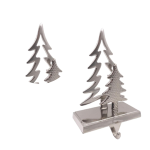Wholesale Custom X-Mas Tree Shaped Metal Ornaments Christmas <b>Stocking</b> <b>Holder</b> Decoration from Manufacturer - Product Image 4
